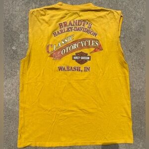 Harley-Davidson Graphic cut off tank